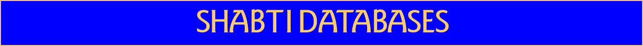 SHABTI DATABASES